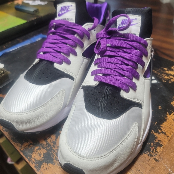 *SOLD Do not purchase!!Nike Air Huarache 91 "Purple Punch" mens size 12 - Picture 2 of 6